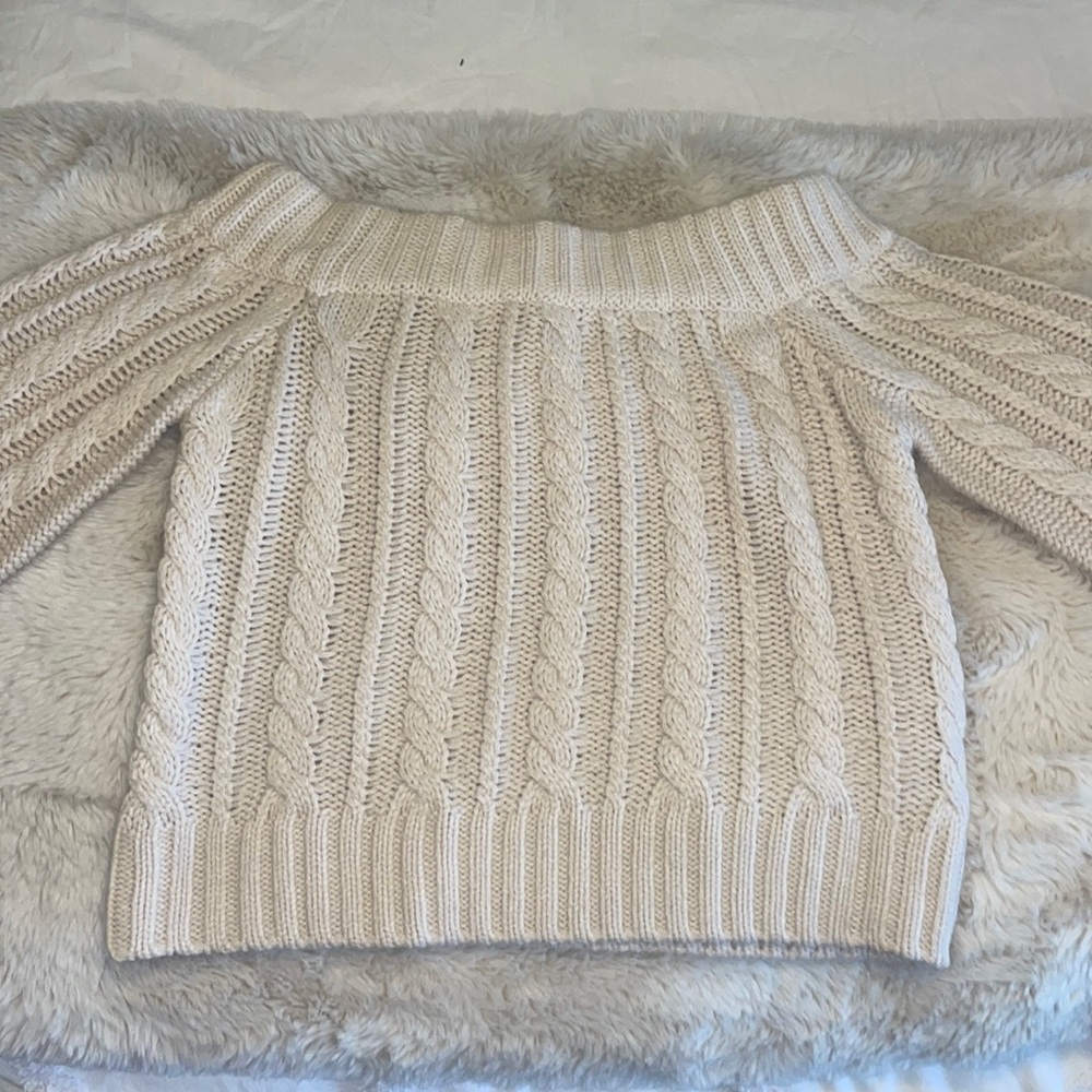 Forever 21 off the shoulder sweater